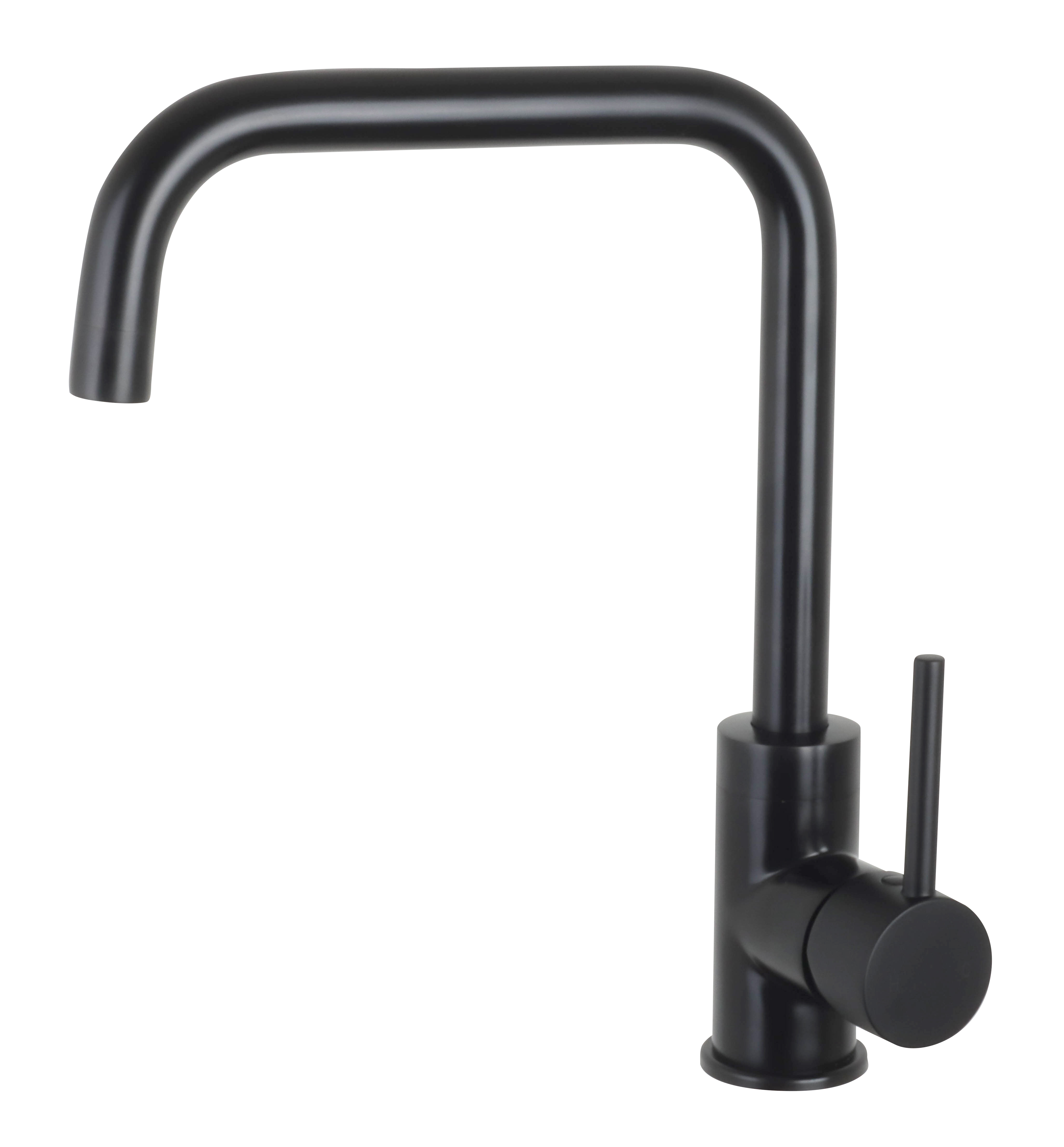 MILAN 6 STAR PIN LEVERSQUARED NECK GOOSENECK SINK MIXER