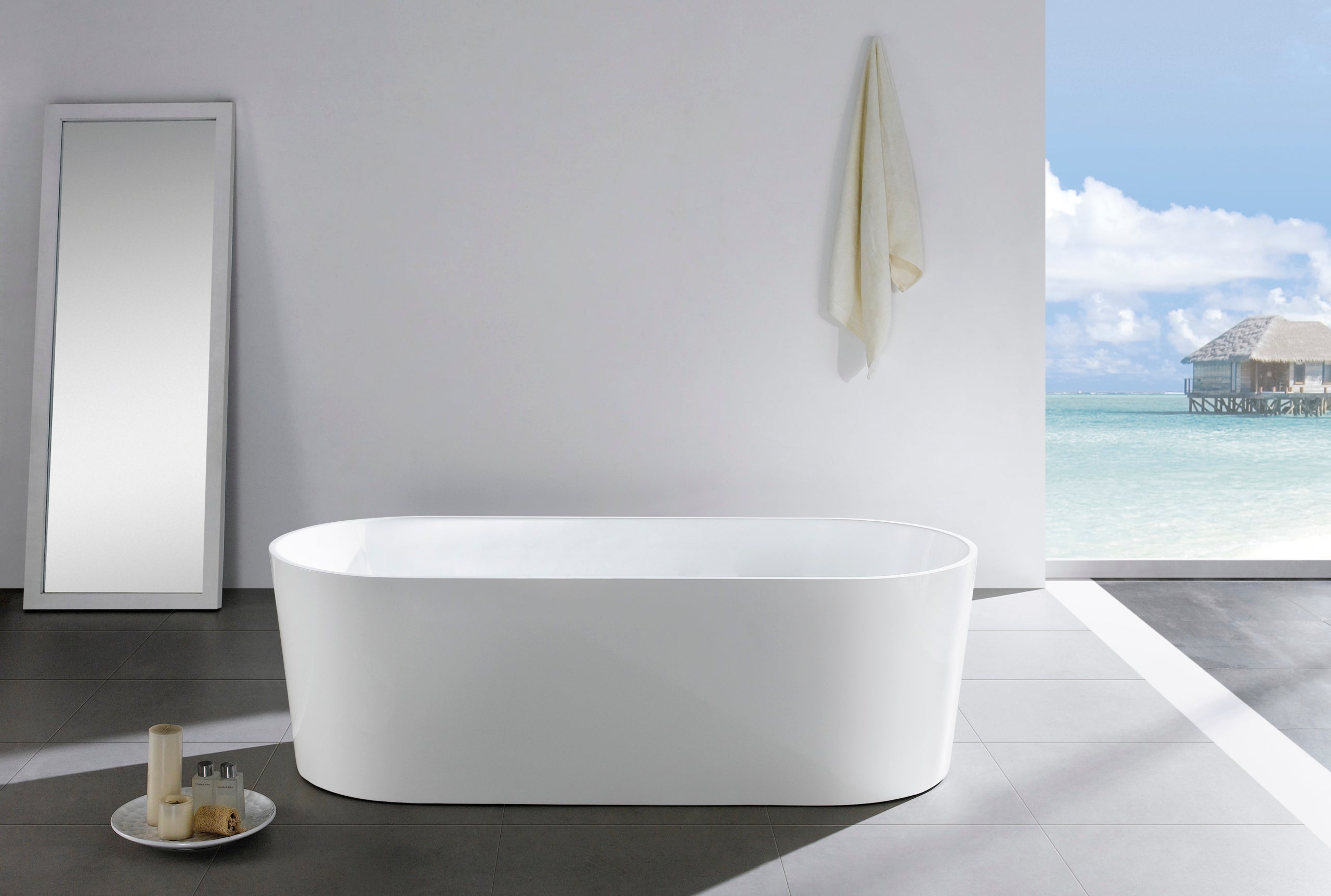 OVIA | FREESTANDING BATHTUB 1400