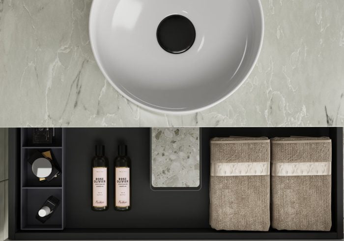 AINSLEY | 750MM WALL HUNG VANITY WITH STONE TOP