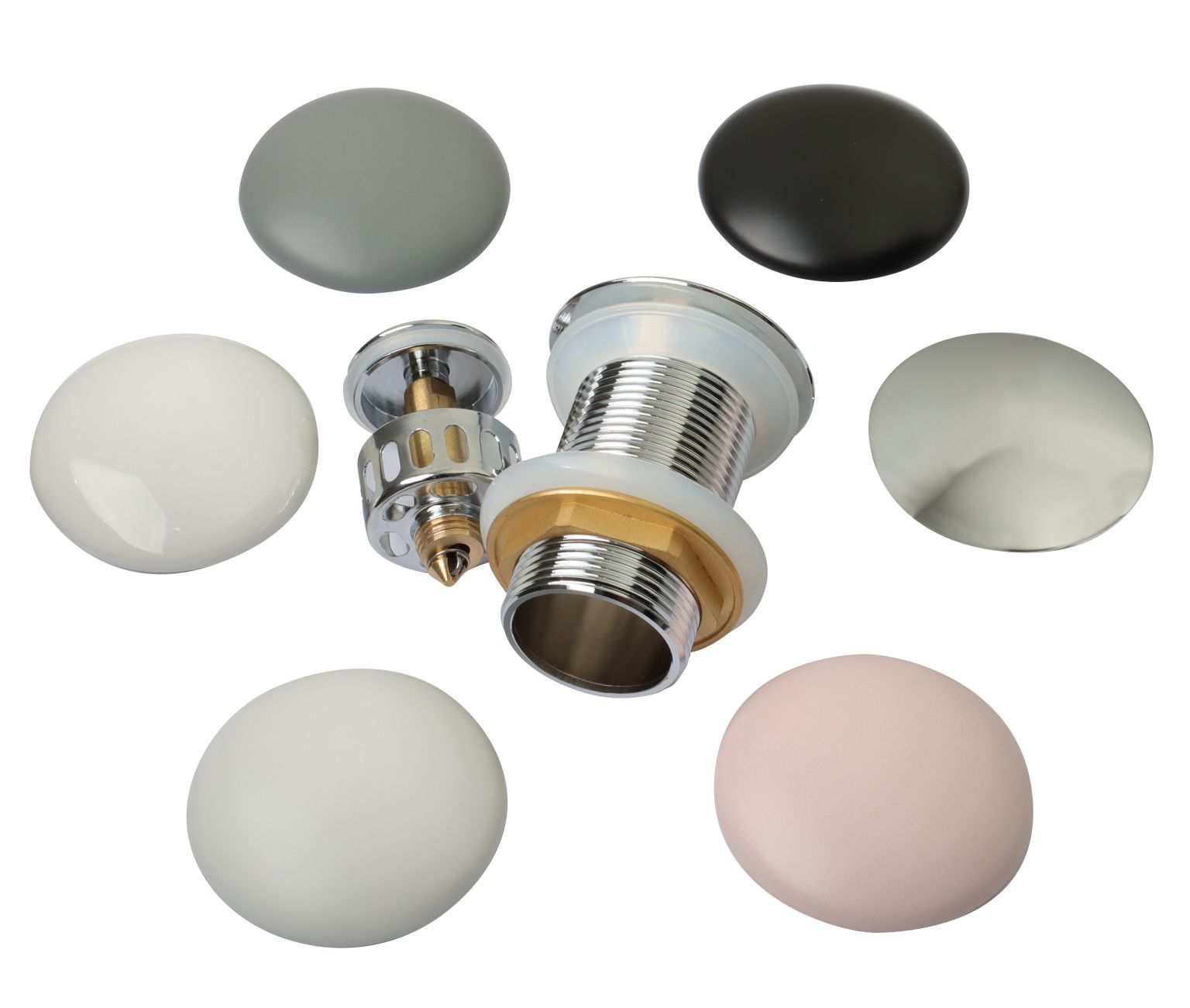 POP-UP WASTE | CERAMIC CAP | NON OVERFLOW-32MM