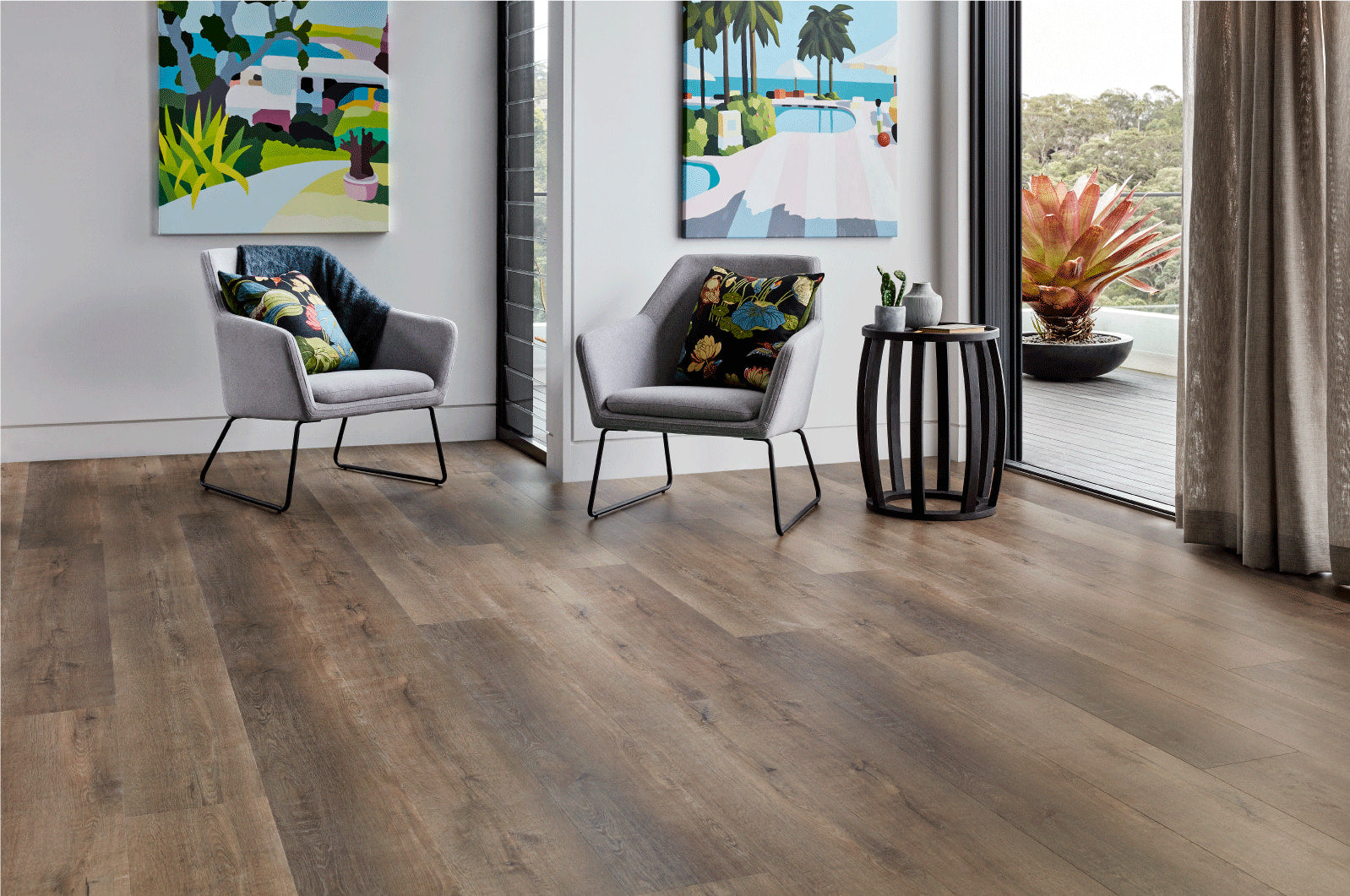 EASI PLANK SPC HYBRID | 1520X228X7.5MM | RED STONE