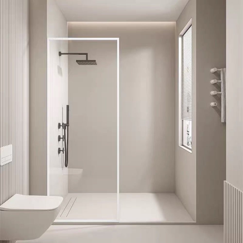 FULLY FRAMED | WALK IN PANEL | CHROME