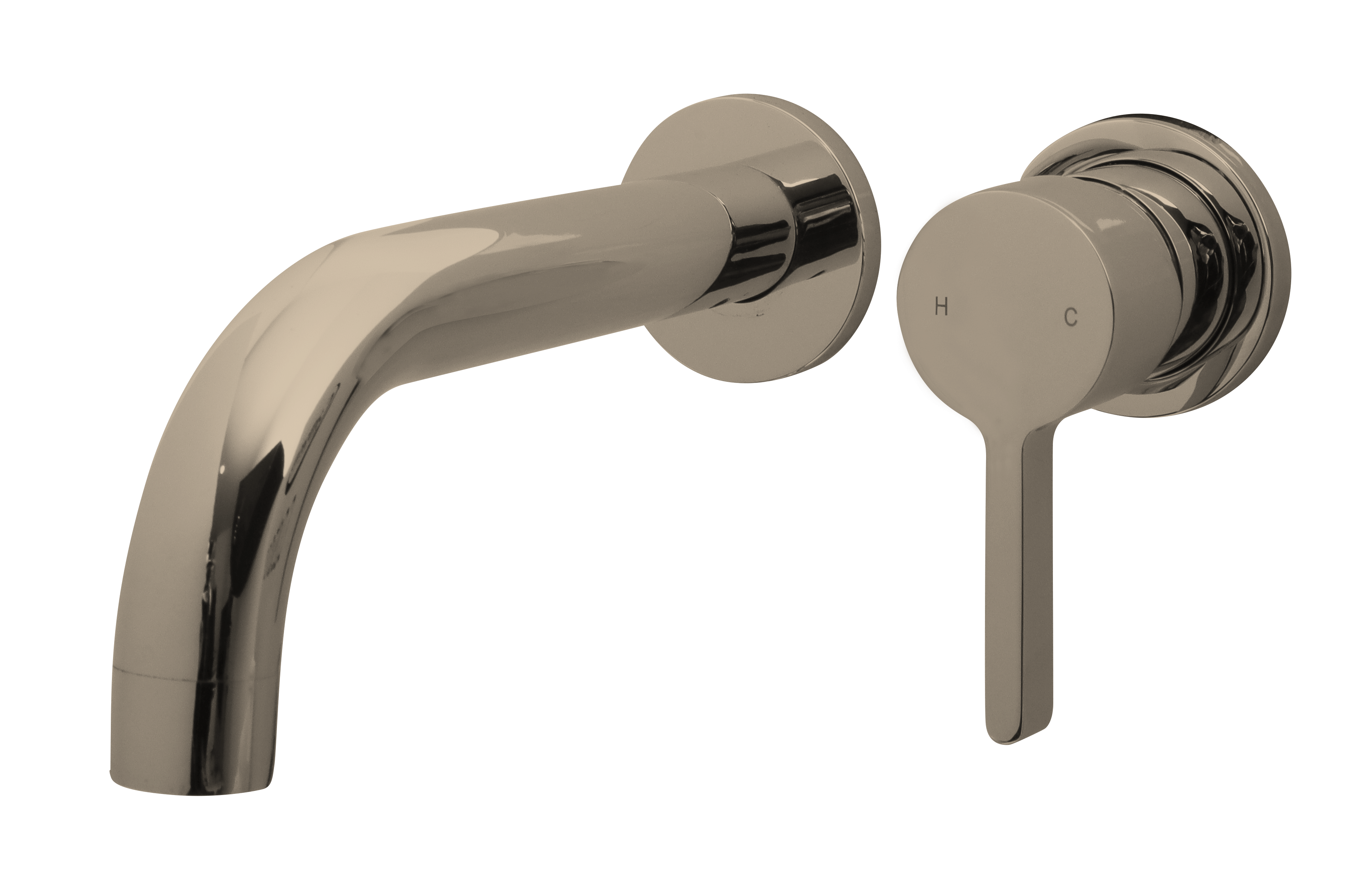 SIERA | ROUND | WALL MIXER WITH SPOUT