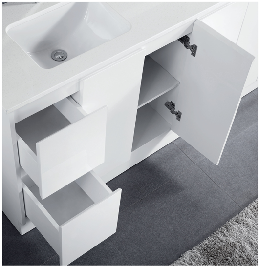 SAMMY | 900MM FREE STANDING VANITY ONLY