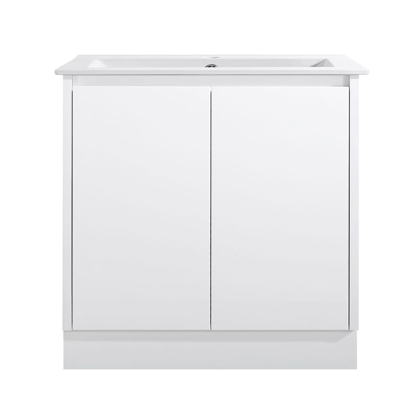 SAMMY | 600MM FREE STANDING VANITY WITH CERAMIC TOP