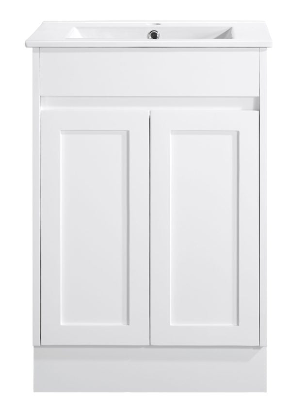 QUINN | 600MM FREE STANDING VANITY WITH CERAMIC TOP
