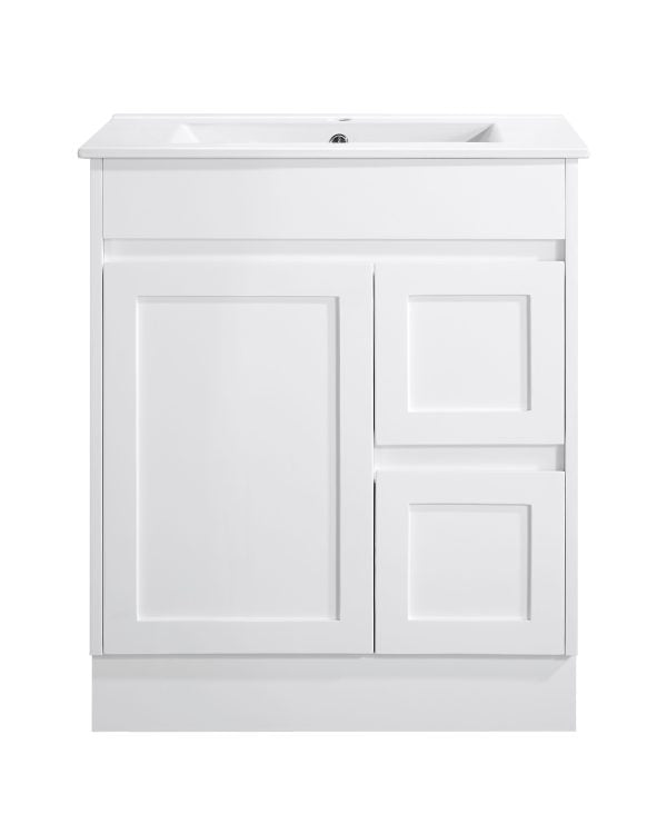 QUINN | 750MM FREE STANDING VANITY WITH CERAMIC TOP