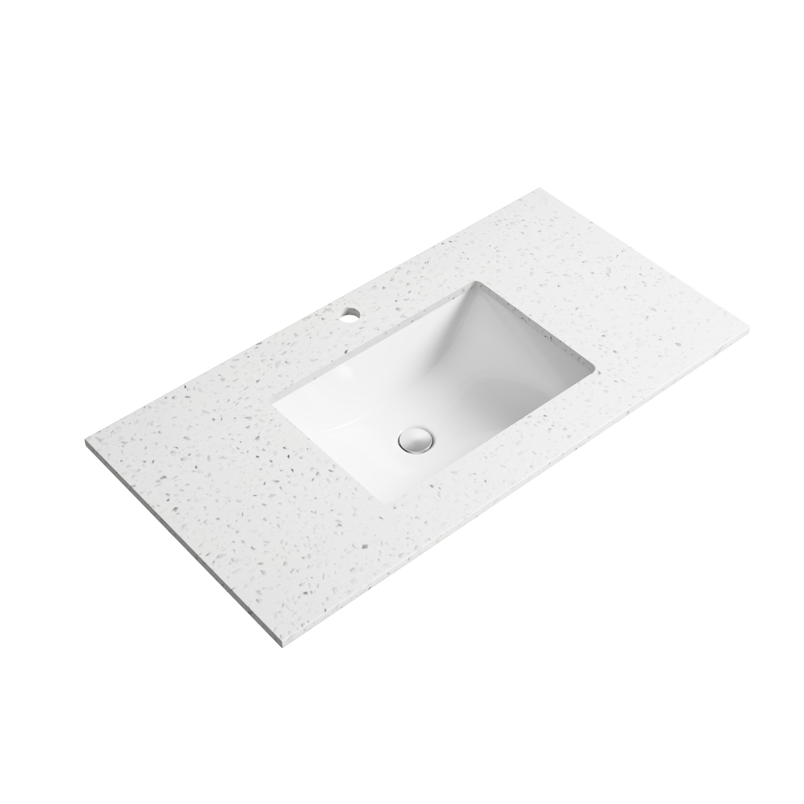 AINSLEY | 900MM WALL HUNG VANITY WITH STONE TOP WITH UNDERMOUNT BASIN