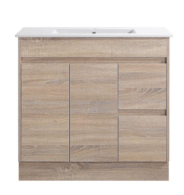 TOBI | 1200MM FREE STANDING VANITY WITH CERAMIC TOP