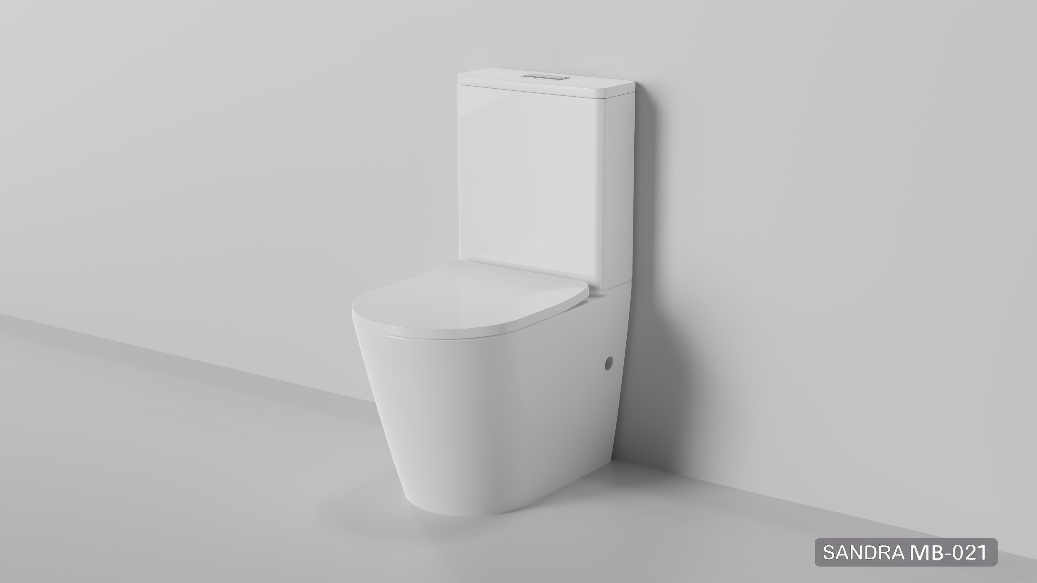 SANDRA SHORT| RIMLESS | BACK TO WALL | TOILET SUITE