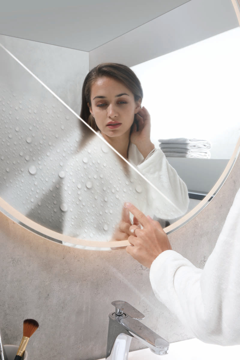 SPHERE | ROUND LED MIRROR WITH DEMISTER 600X600