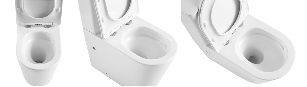 VERA TORNADO RIMLESS TOILET SUITE | MATT WHITE