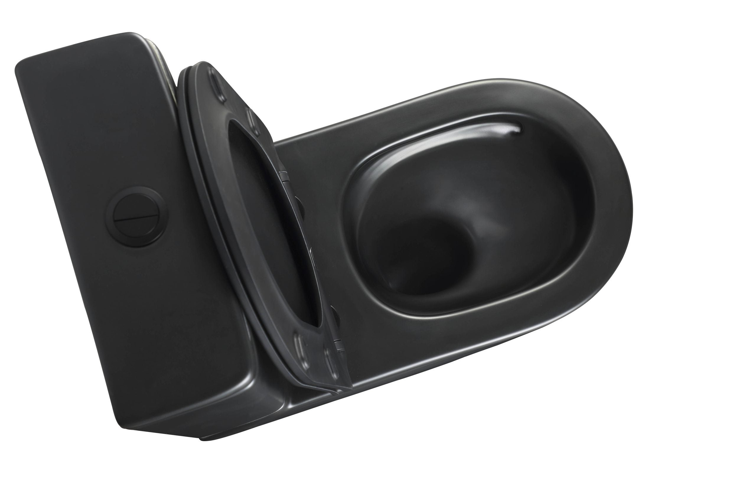 VERA TORNADO RIMLESS TOILET SUITE | MATT BLACK