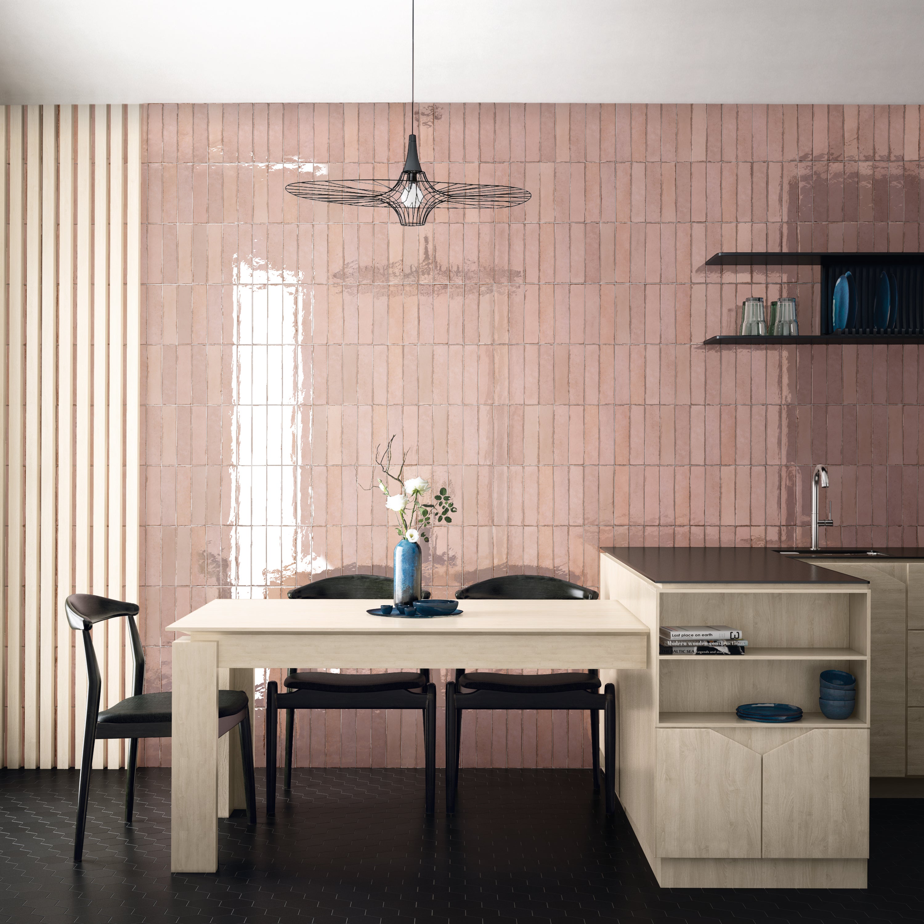 TRIBECA | TEA ROSE GLOSS | PORCELAIN | 60X246X9MM