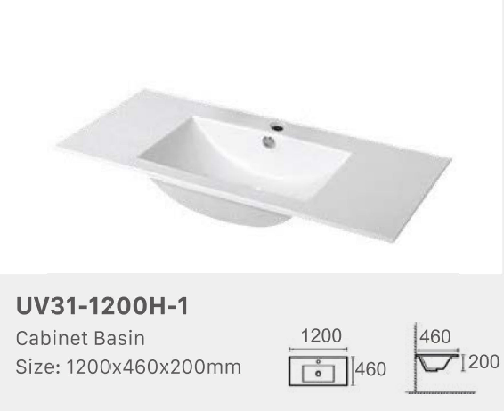 CERAMIC TOP | GLOSS WHITE | 1200S