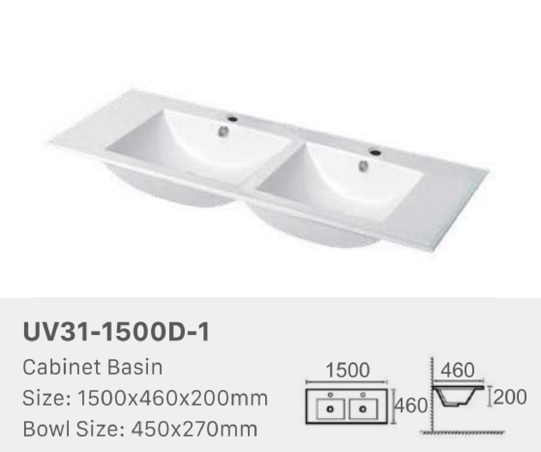 CERAMIC TOP | GLOSS WHITE | 1500D