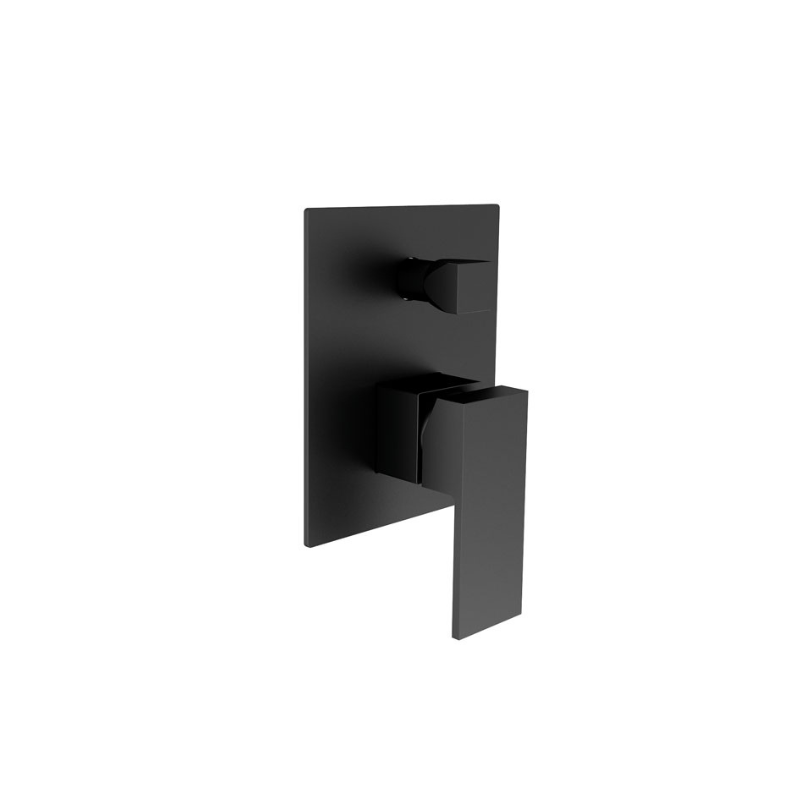 TEXAS | SHOWER MIXER WITH DIVERTER | MATT BLACK