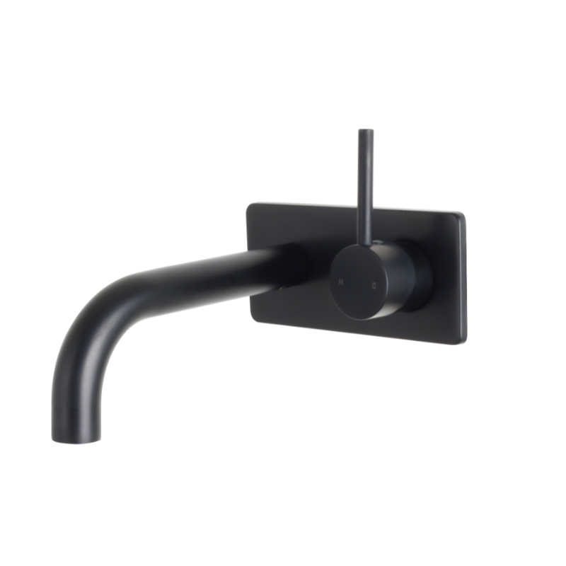 MILAN REVERSE | BEND | WALL MIXER WITH SPOUT
