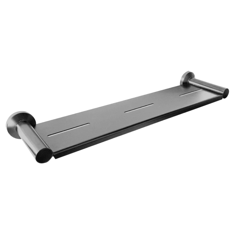 CAPRI | 450MM SHOWER SHELF | GUN METAL