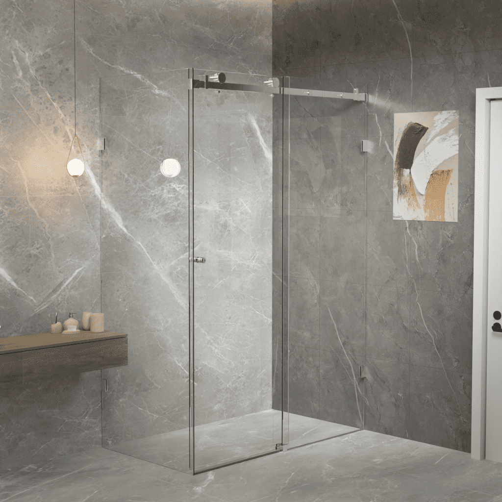 FRAMELESS | SLIDING | RETURN PANEL