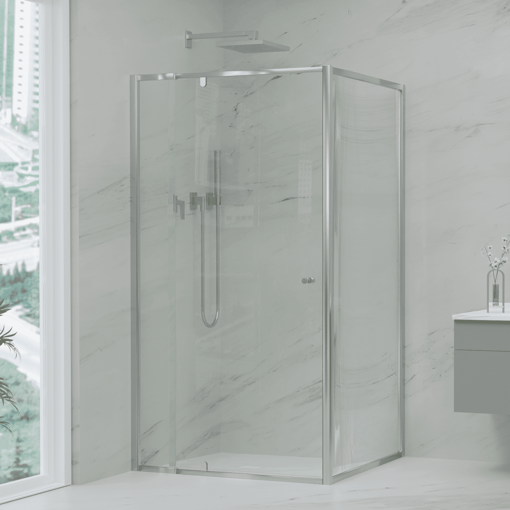 PIVOT SCREEN | FRONT PANEL | CHROME
