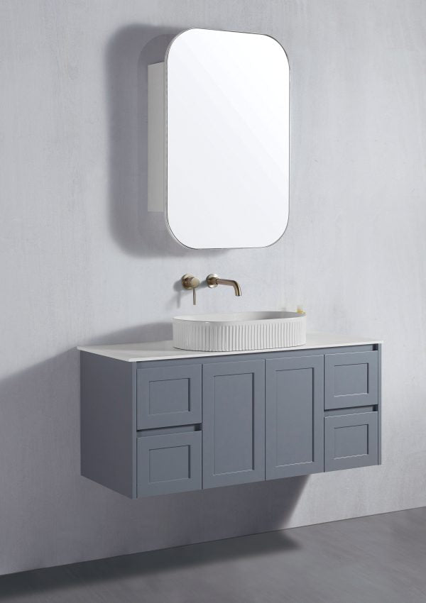 LUNA | 1200MM WALL HUNG VANITY WITH CERAMIC TOP