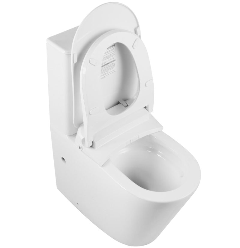 ZERO | BACK TO WALL | RIMLESS TOILET WITH SMART BIDET SEAT