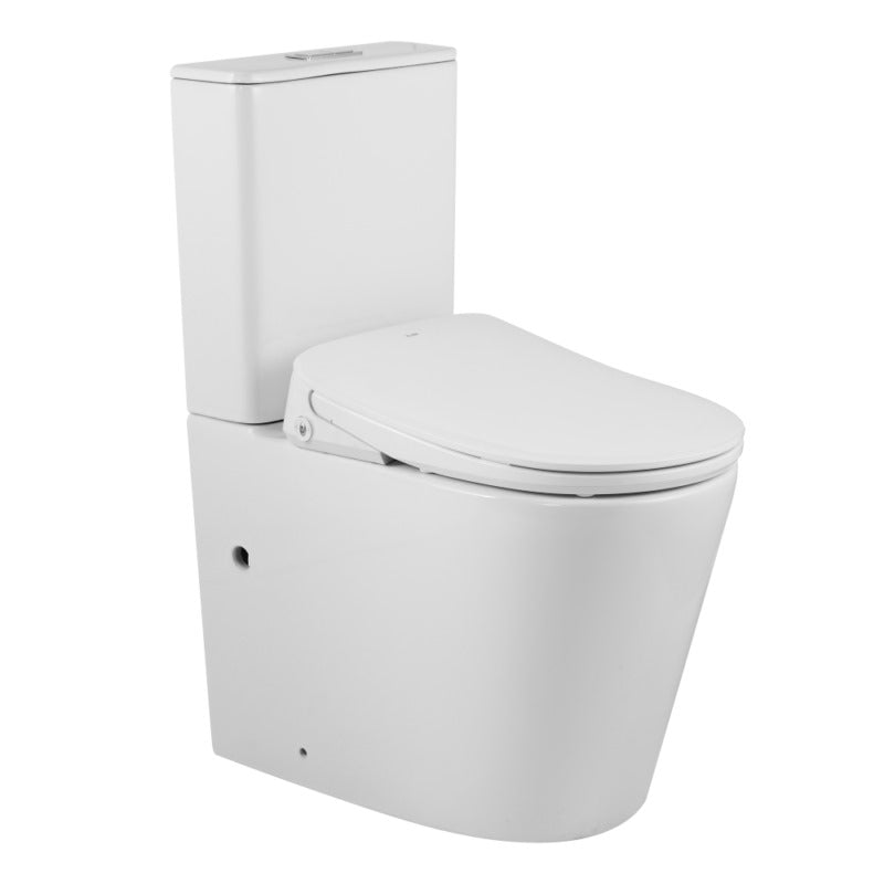 ZERO | BACK TO WALL | RIMLESS TOILET WITH SMART BIDET SEAT