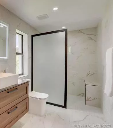 FULLY FRAMED | CUSTOM MADE | FROSTED GLASS
