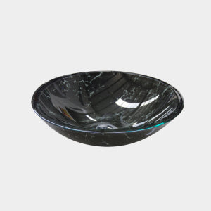 BLACK MARBLE | ABOVE COUNTER GLASS BASIN