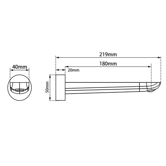 RUSHY | BATH SPOUT