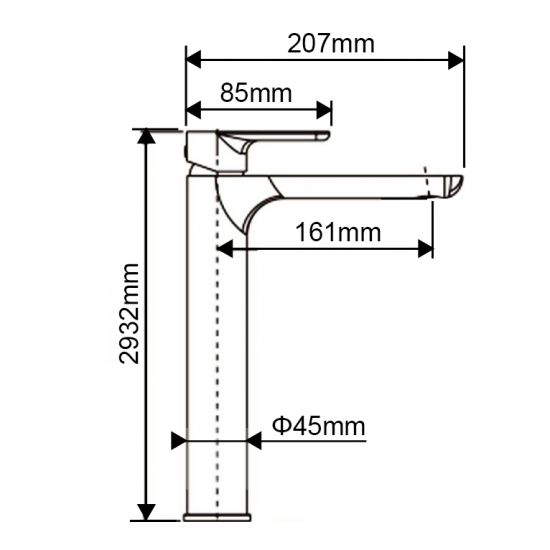 VOG | TALL BASIN MIXER