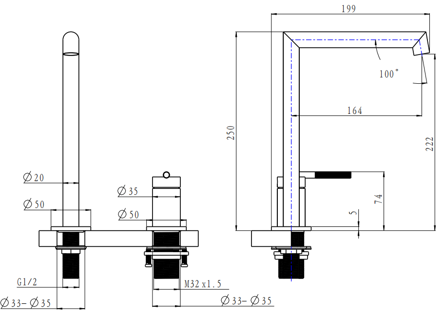 CADDENCE | BASIN MIXER