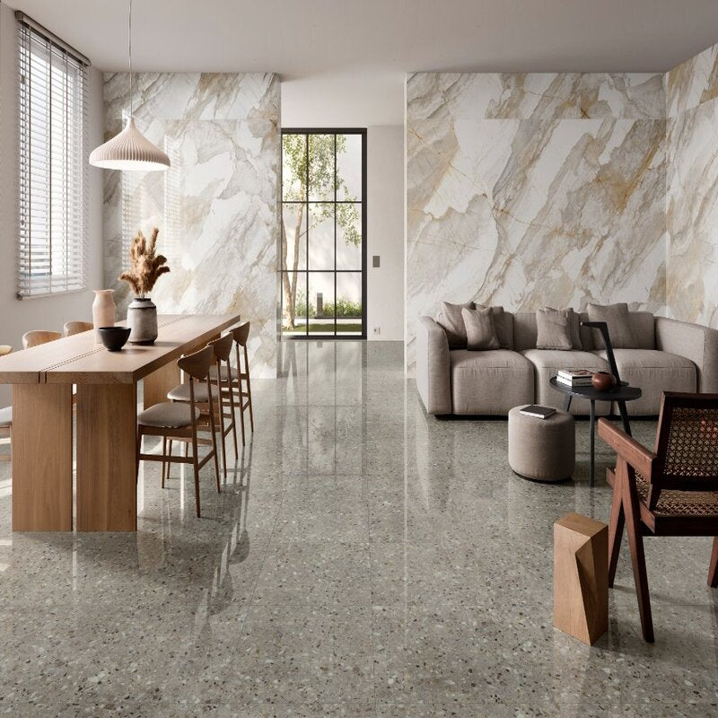 FRAMMENTA TERRAZZO | TAUPE POLISH | 300X600