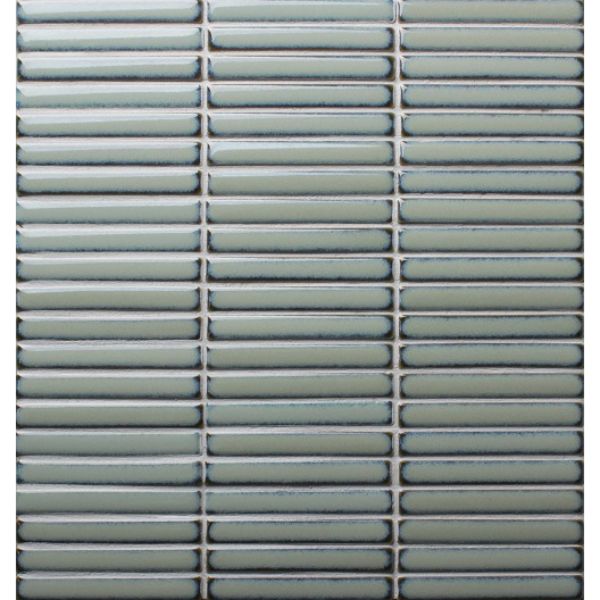 KIT KAT MOSAIC SHEET | SAGE GREEN | 284X298MM