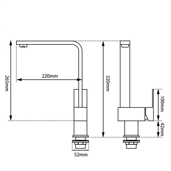 KITCHEN SINK MIXER
