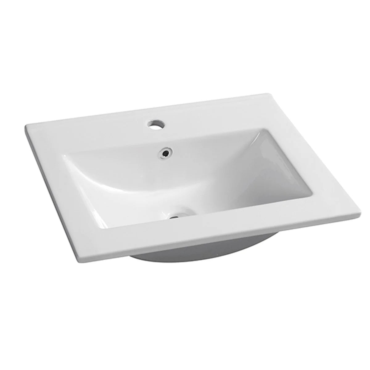 QUINN | 600MM FREE STANDING VANITY WITH CERAMIC TOP