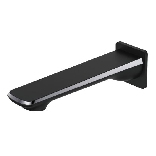 ESPERIA | BATH SPOUT | MATT BLACK & CHROME