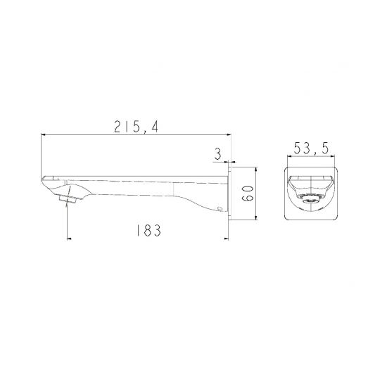 ESPERIA | BATH SPOUT