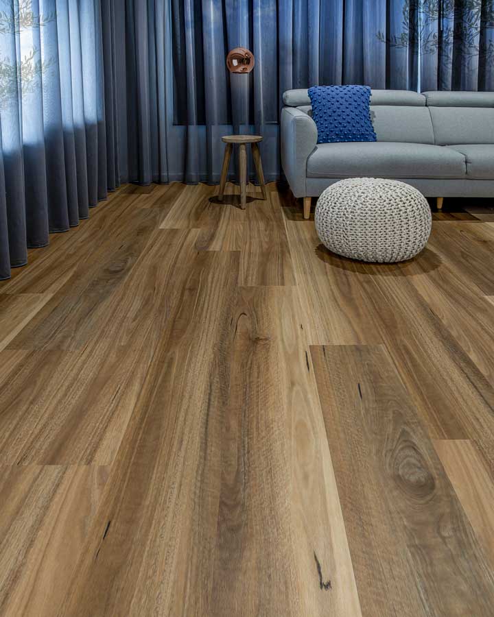 TERRA MATER 5G SPC HYBRID FLOOR | 1820 X 225 X 9.7mm | SCENTED SPOTTED GUM