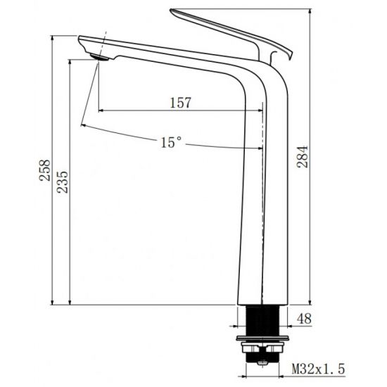 ESPERIA | TALL BASIN MIXER
