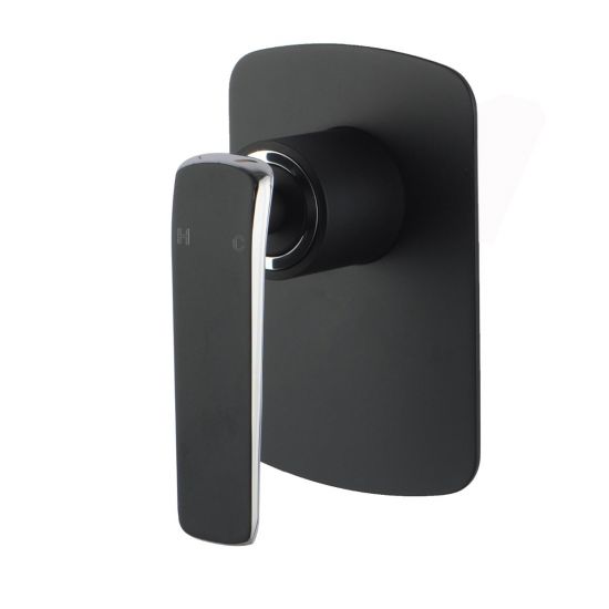 ESPERIA | SHOWER MIXER | MATT BLACK & CHROME
