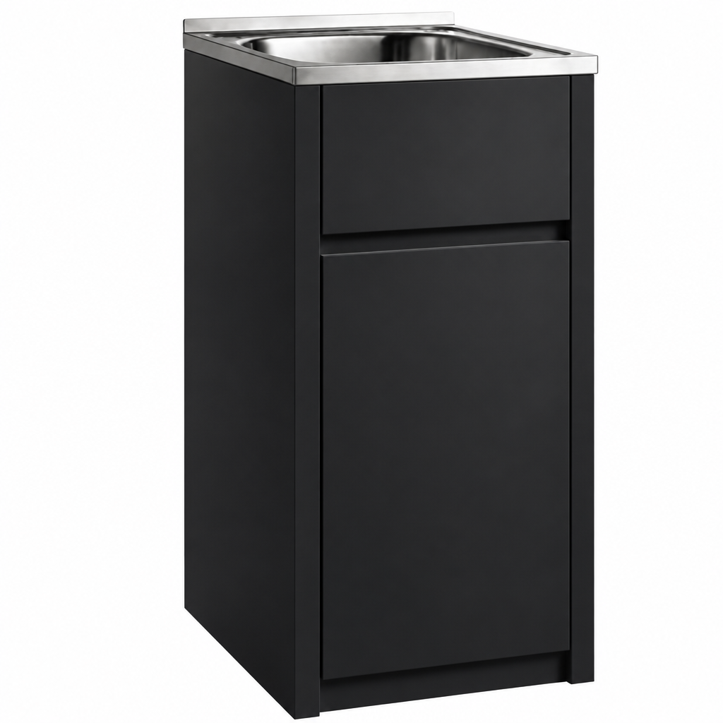 35L Laundry Sink with PVC Cabinet