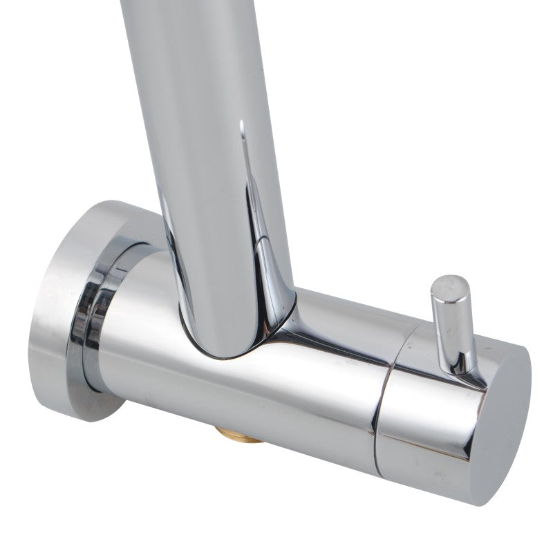 ROUND TWIN SHOWER SET CHROME