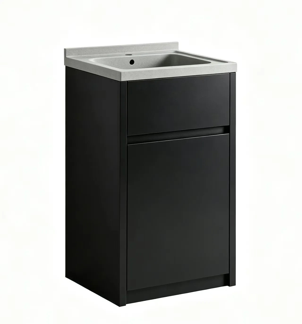PVC Laundry Cabinet with 45L Trough