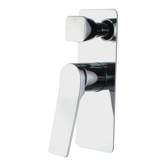 Rushy shower mixer with diverter - sleek and modern addition to contemporary bathrooms