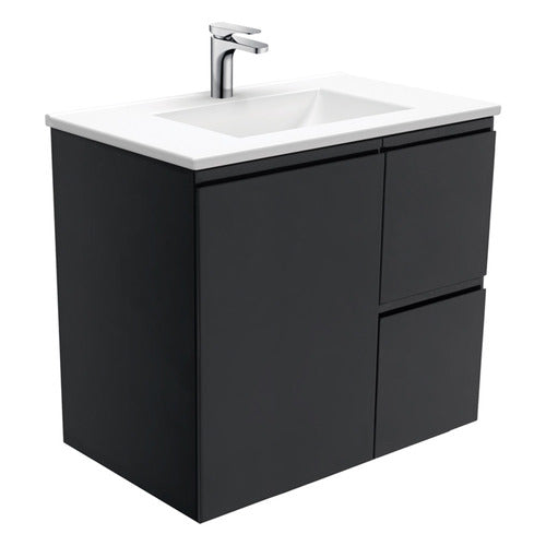 WILLOW | 750MM WALL HUNG VANITY WITH CERAMIC TOP