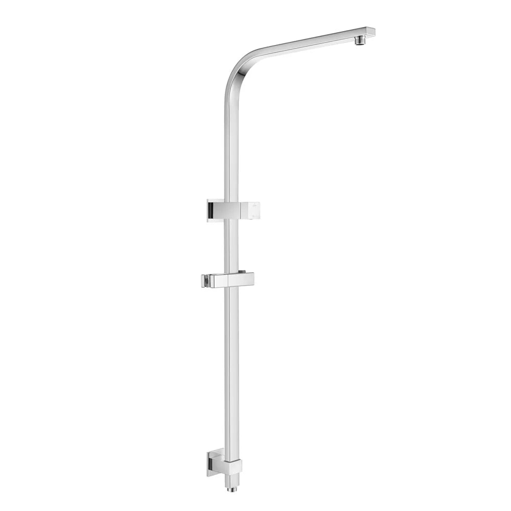 Chrome shower head and rail system installed Berwick Bathroom