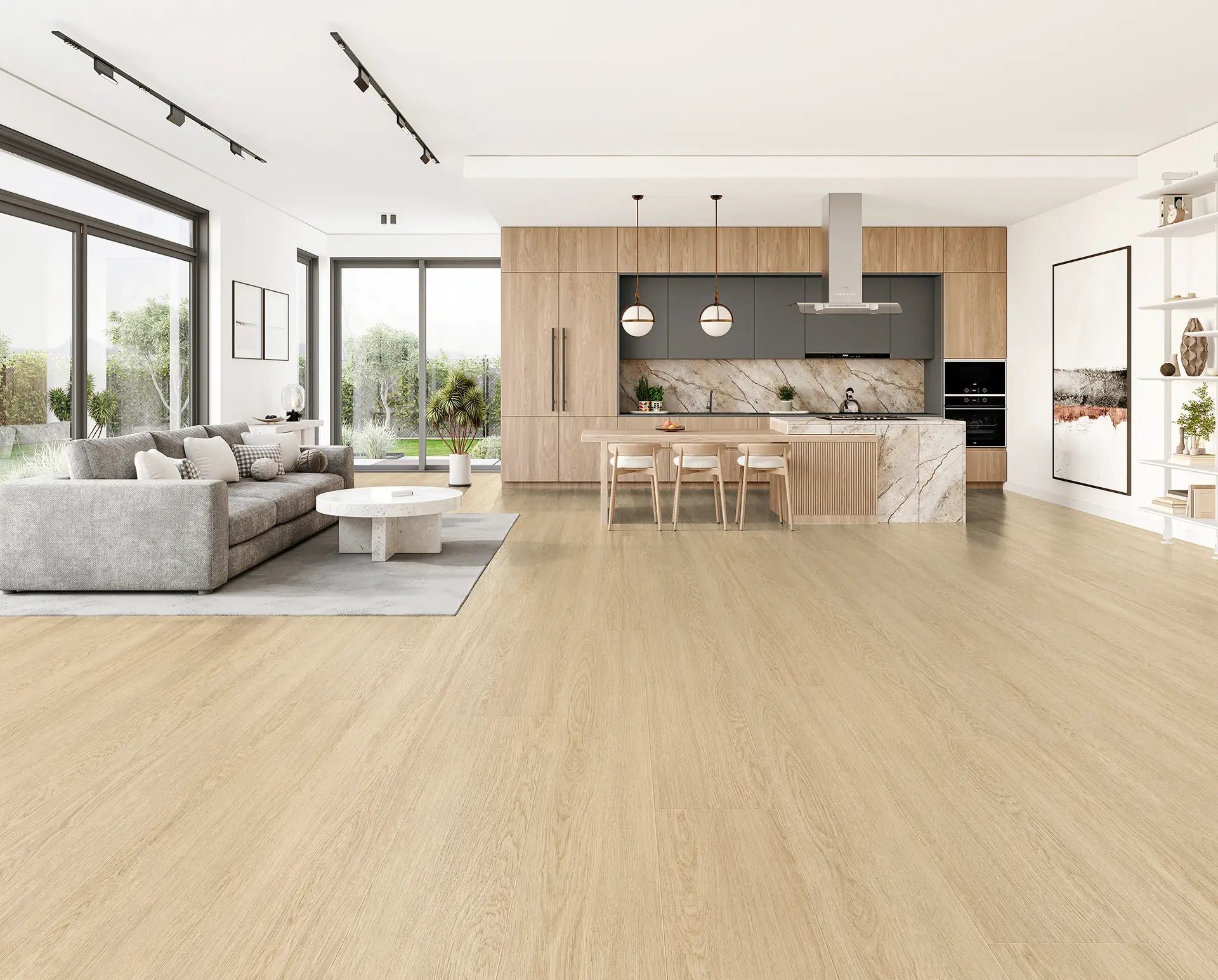AQUASTONE SPC HYBRID FLOORING BRIGHTON 1830X230X8.5mm