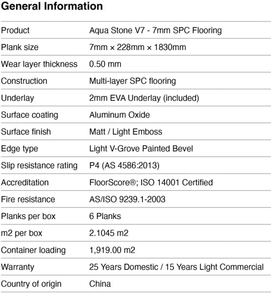 AQUASTONE Brighton Timber Look Hybrid Flooring